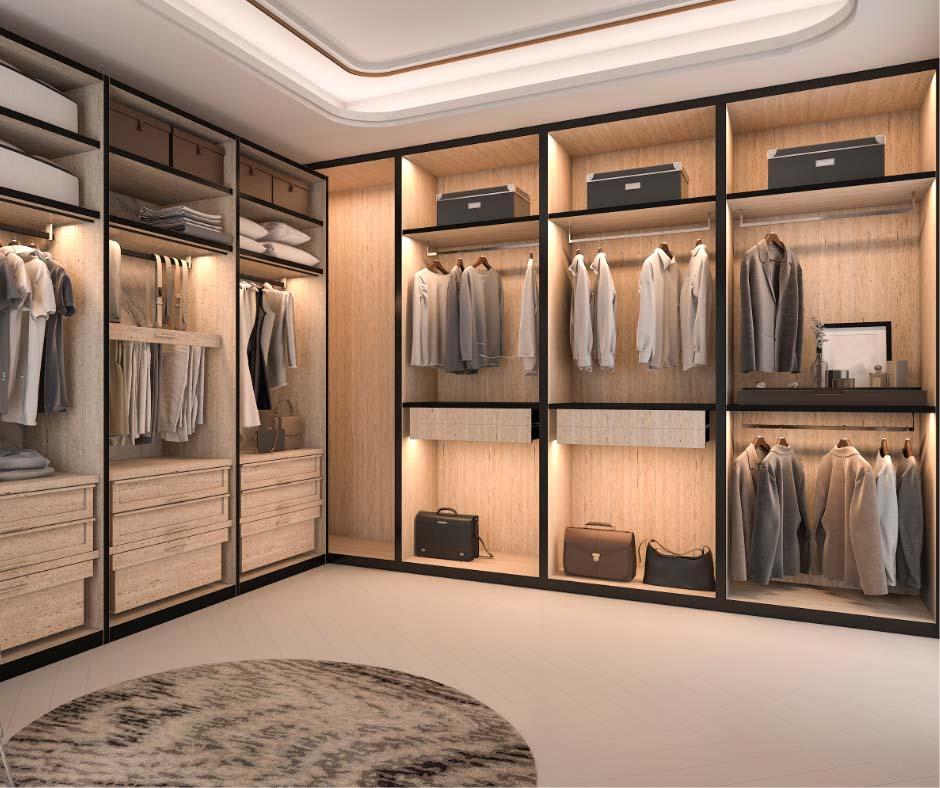 Kledingkast gebouwd door Timmerman Rotterdam